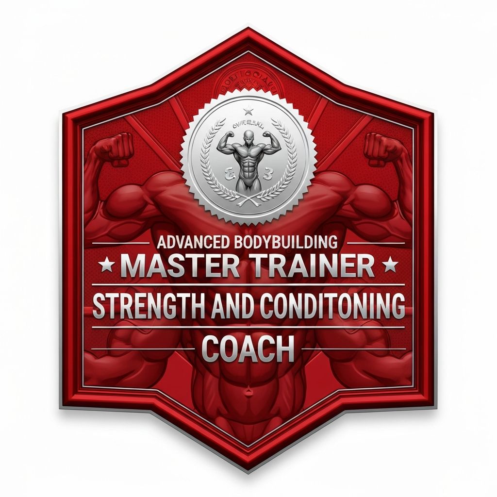 Advanced Bodybuilding Master Trainer Level 3 certification